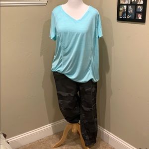 Black/Gray Camo jogger pants